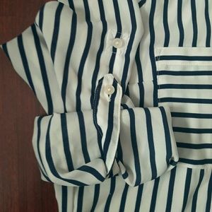 Blue striped Portofino Shirt